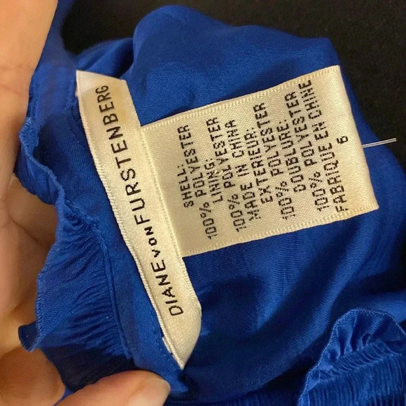 Diane von Furstenberg blouse size 6 - Picture 5 of 5
